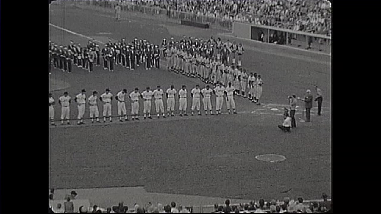 Highlights from Houston's first major league baseball game - ABC13 Houston