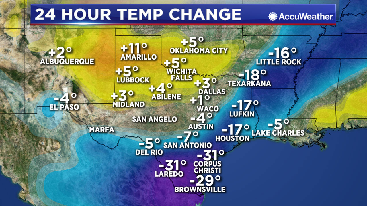 ONE MINUTE WEATHER: Record cold in Houston today