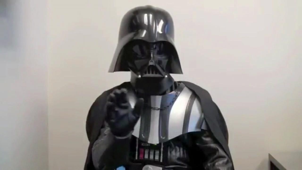 "Star Wars" villain Darth Vader tries to get Fort Worth police job in