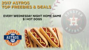Dollar hot dog nights score for Astros fans - ABC13 Houston