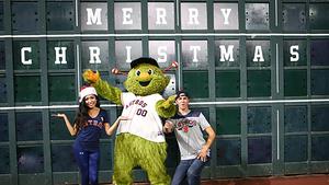 Houston Astros Orbit on X: Still a few time slots available for Holiday  Card Photos with me at MMP! Go to  for details!   / X