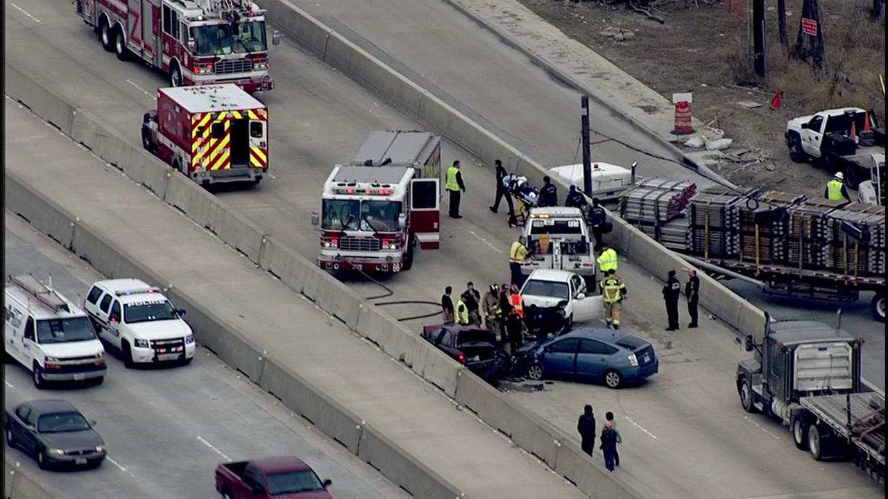 Wrong-way driver blamed for multi-car crash on Highway 290 ...