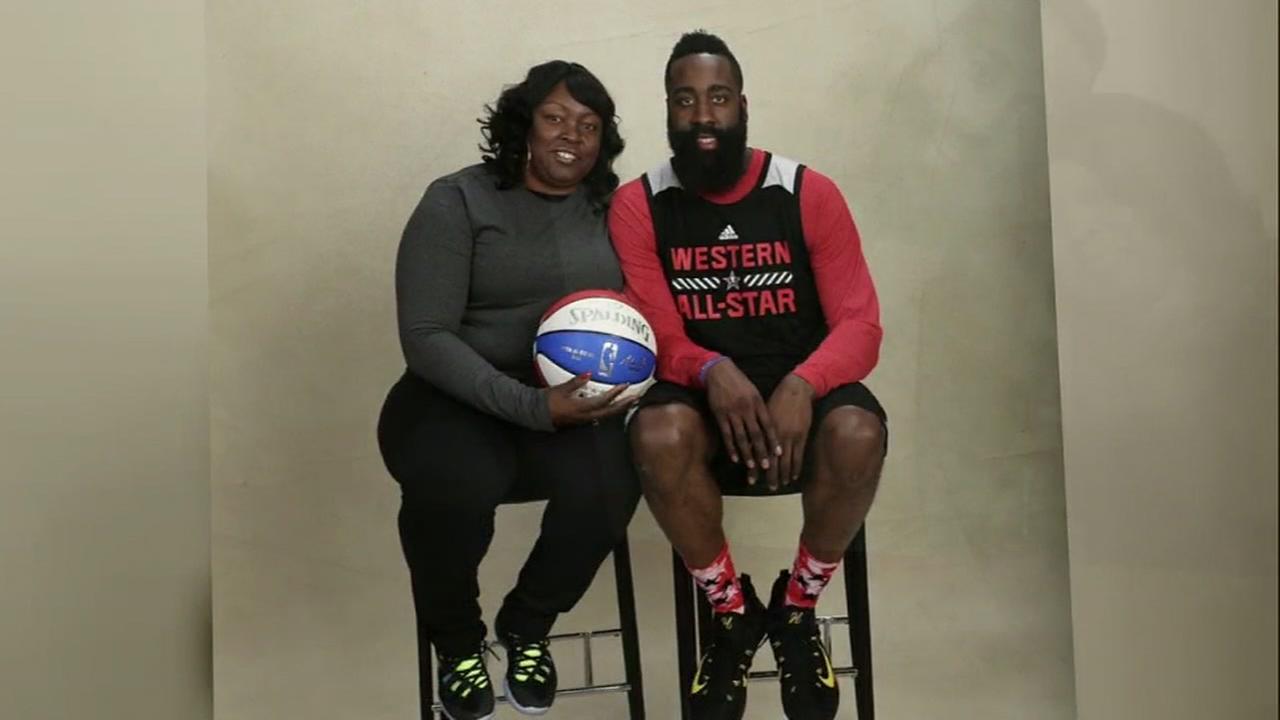 James Harden's mother giving assist to single moms
