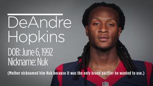 How Cardinals star DeAndre Hopkins earned his nickname 'Nuk'