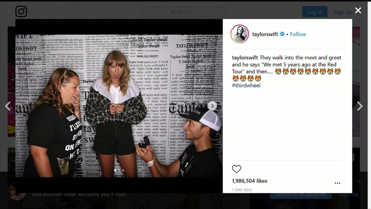 Couple Gets Engaged At Taylor Swift Meet And Greet Abc13 Com   3767961 1280x720 