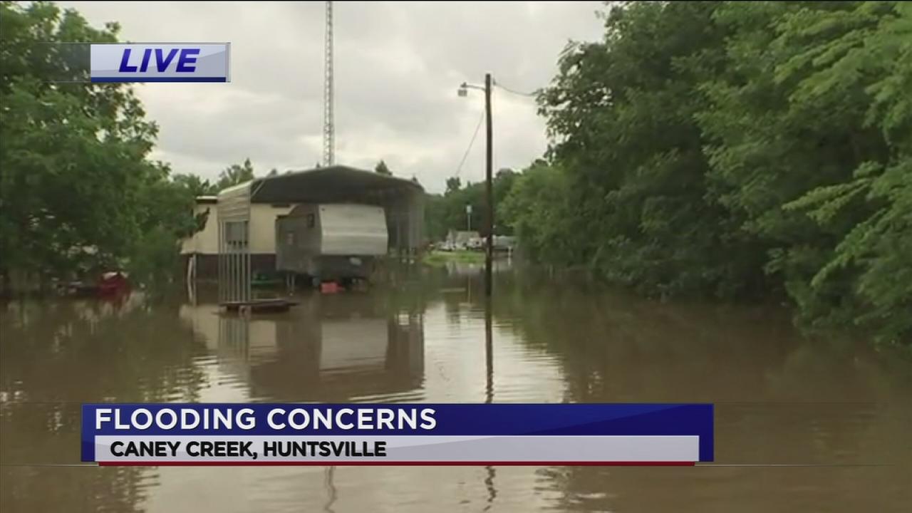 Caney Creek floods parts of Walker County | abc13.com