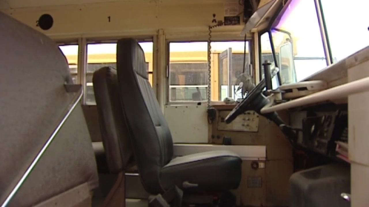 bluebird school bus driver seat