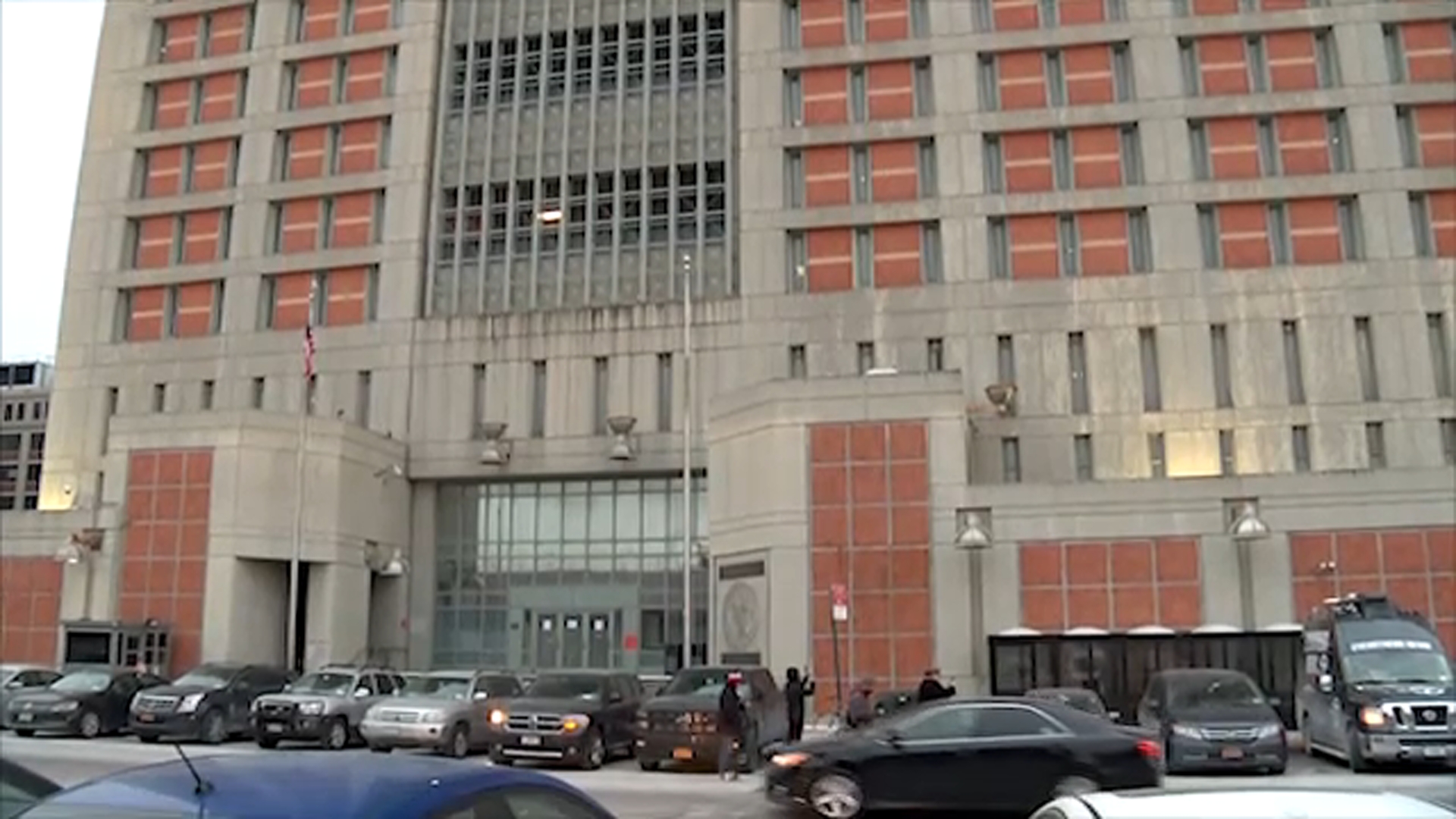 New York City inmates at Metropolitan Detention Center in Brooklyn