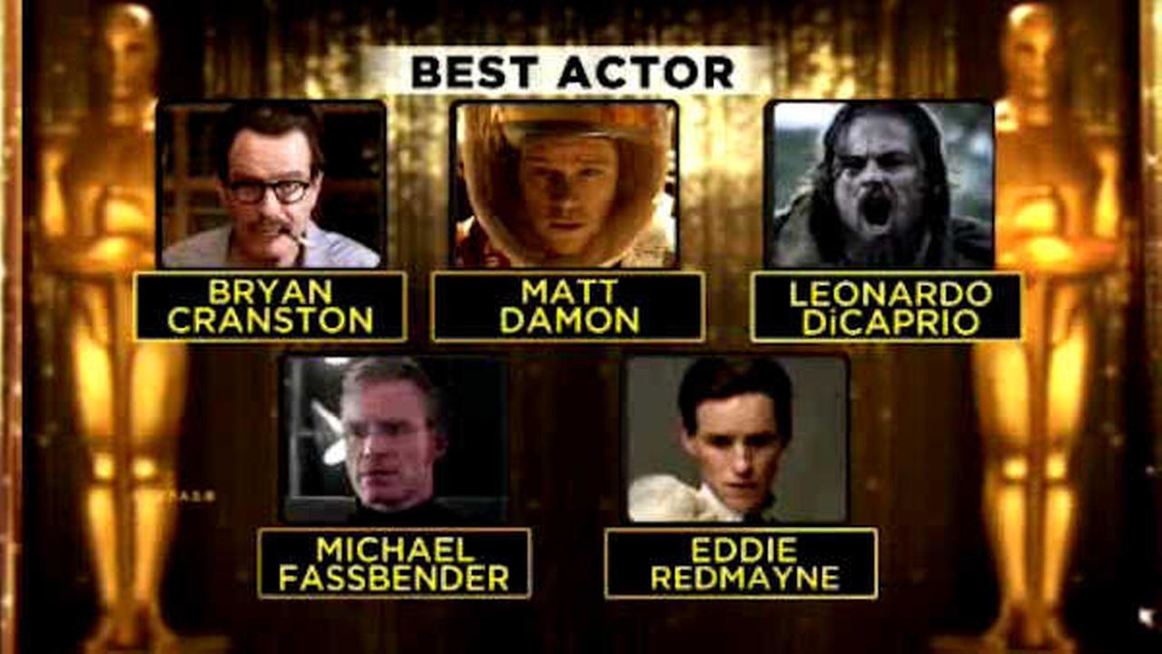 Sandy Kenyon's Oscars preview Best Actor nominees