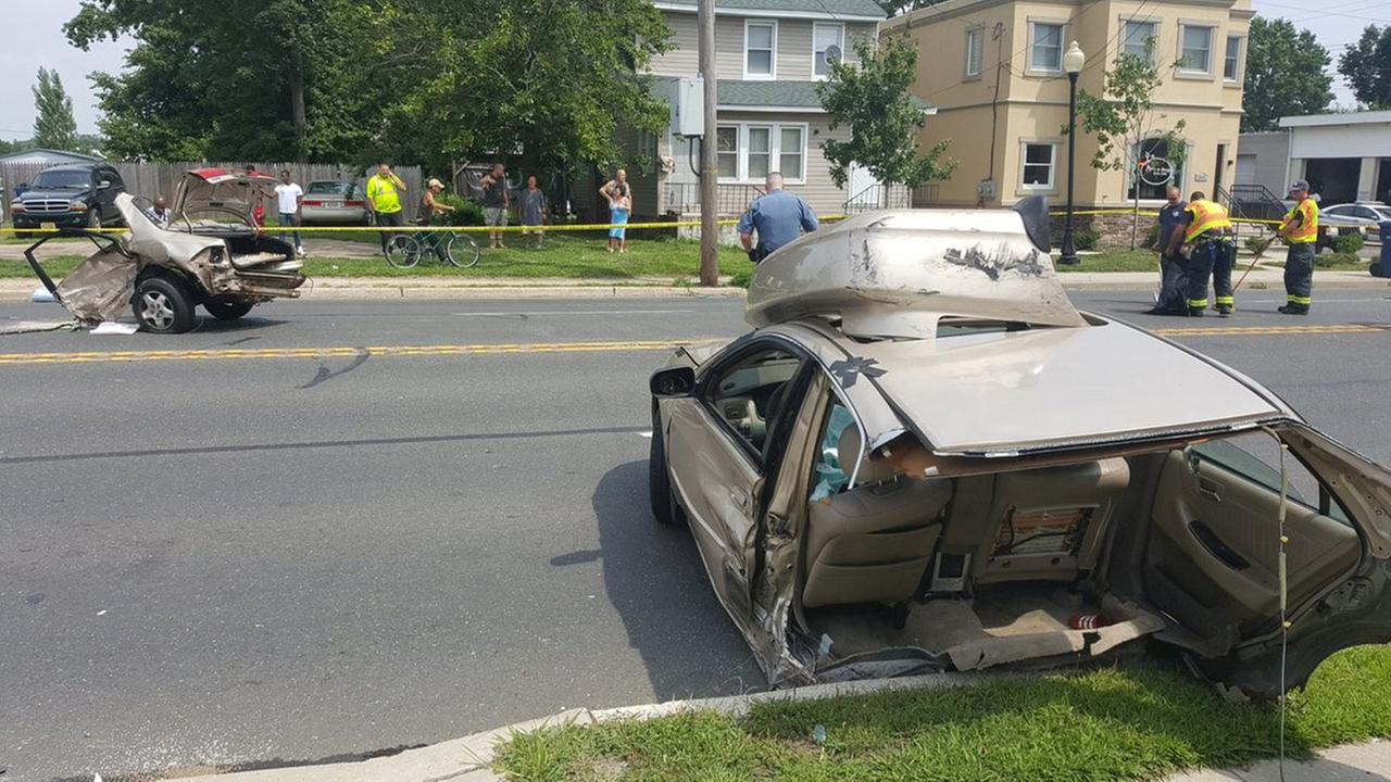 Several Hurt, Car Splits In Half In Multi-vehicle New Jersey Crash ...