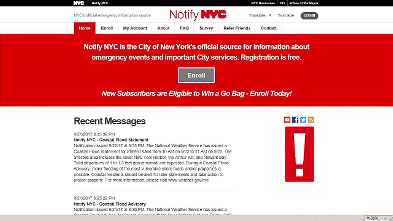 New York City to launch new emergency notification app, 'Notify NYC