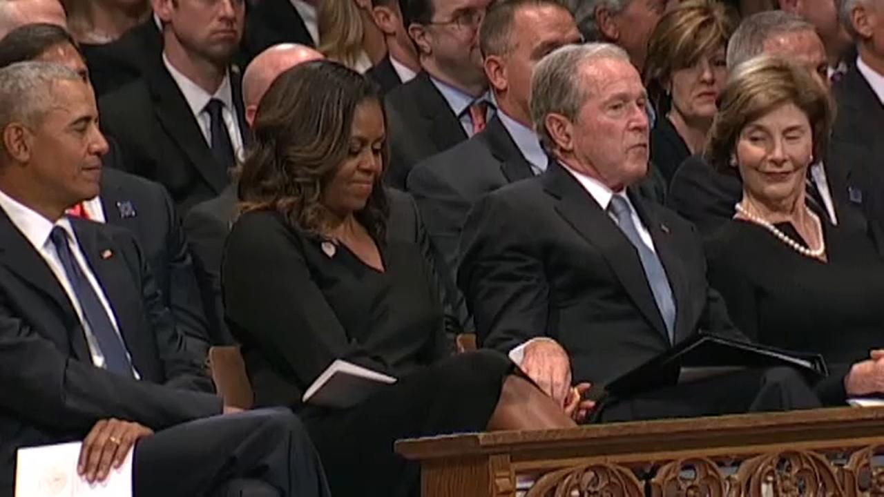 family mccain's at members john funeral McCain funeral: 'the McCain John at We mourn Meghan