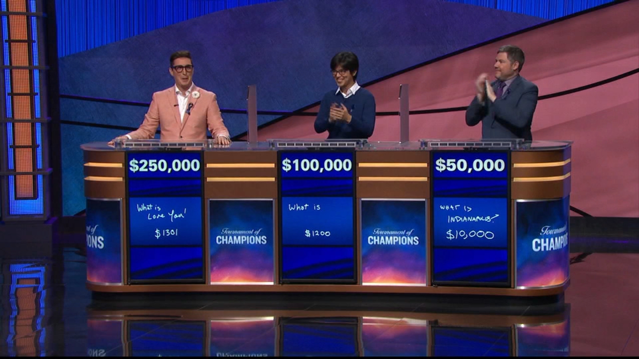 Buzzy Cohen wins 'Jeopardy Tournament of Champions' to take home grand