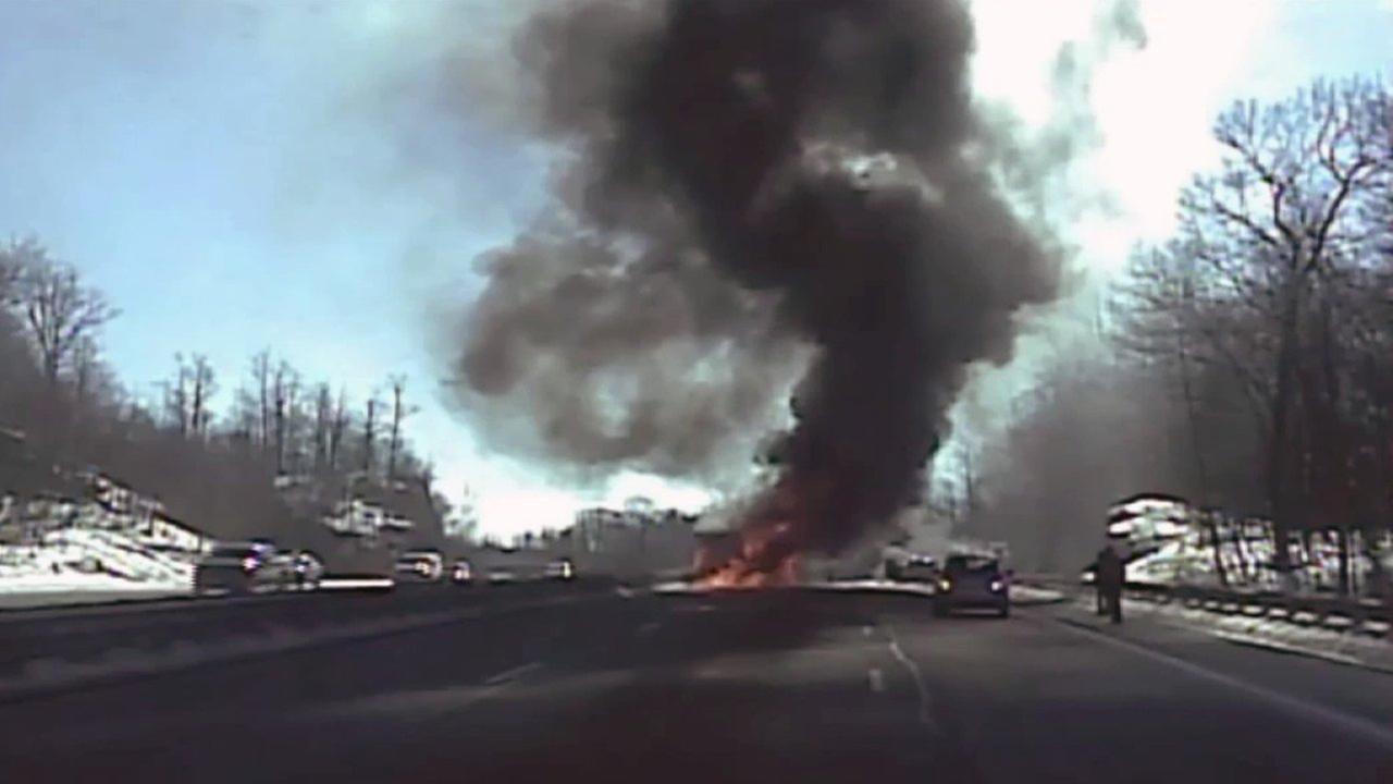 truck fire | abc11.com
