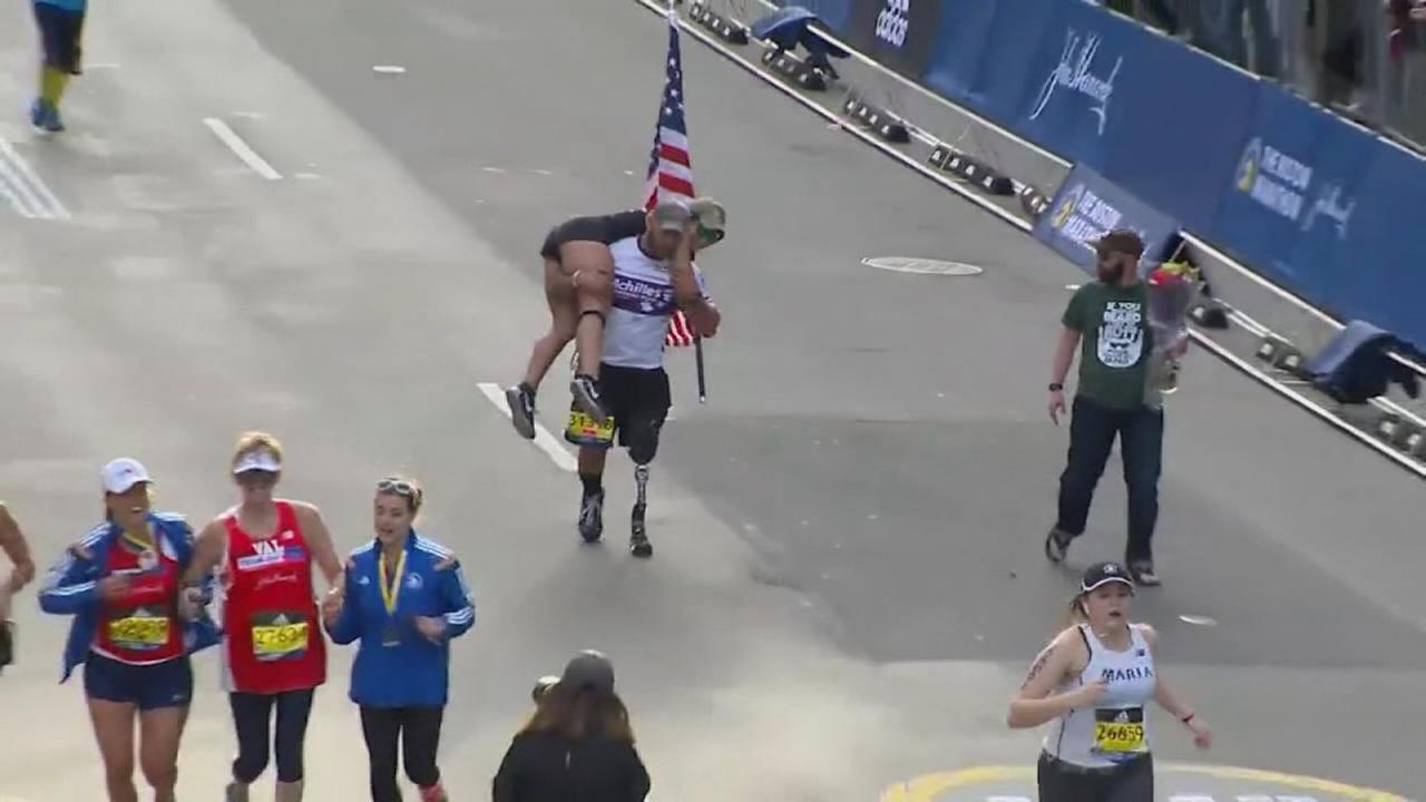 The first female Boston Marathon runner competes for 50th anniversary