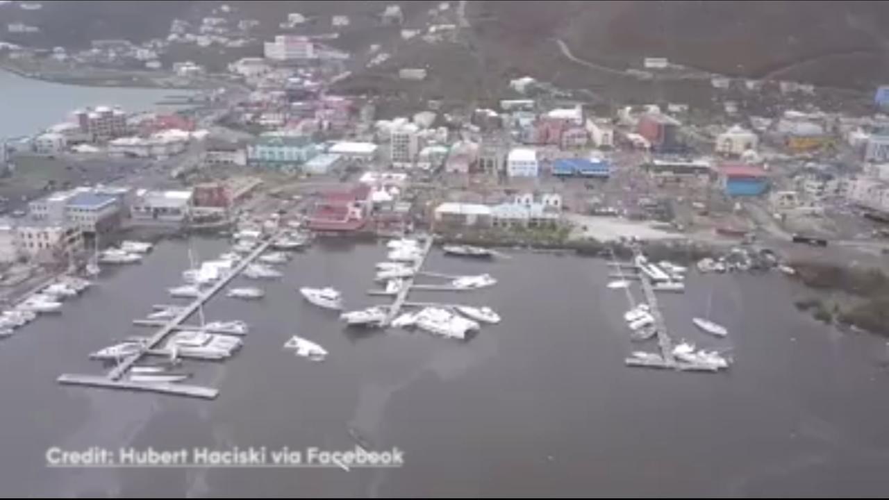 Hurricane Irma Aftermath On British Virgin Islands Via Drone 9684