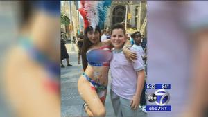 Body painting times square nude women Mayor Bill De Blasio Vows To Act Against Women Wearing Body Paint In Times Square Abc7 New York