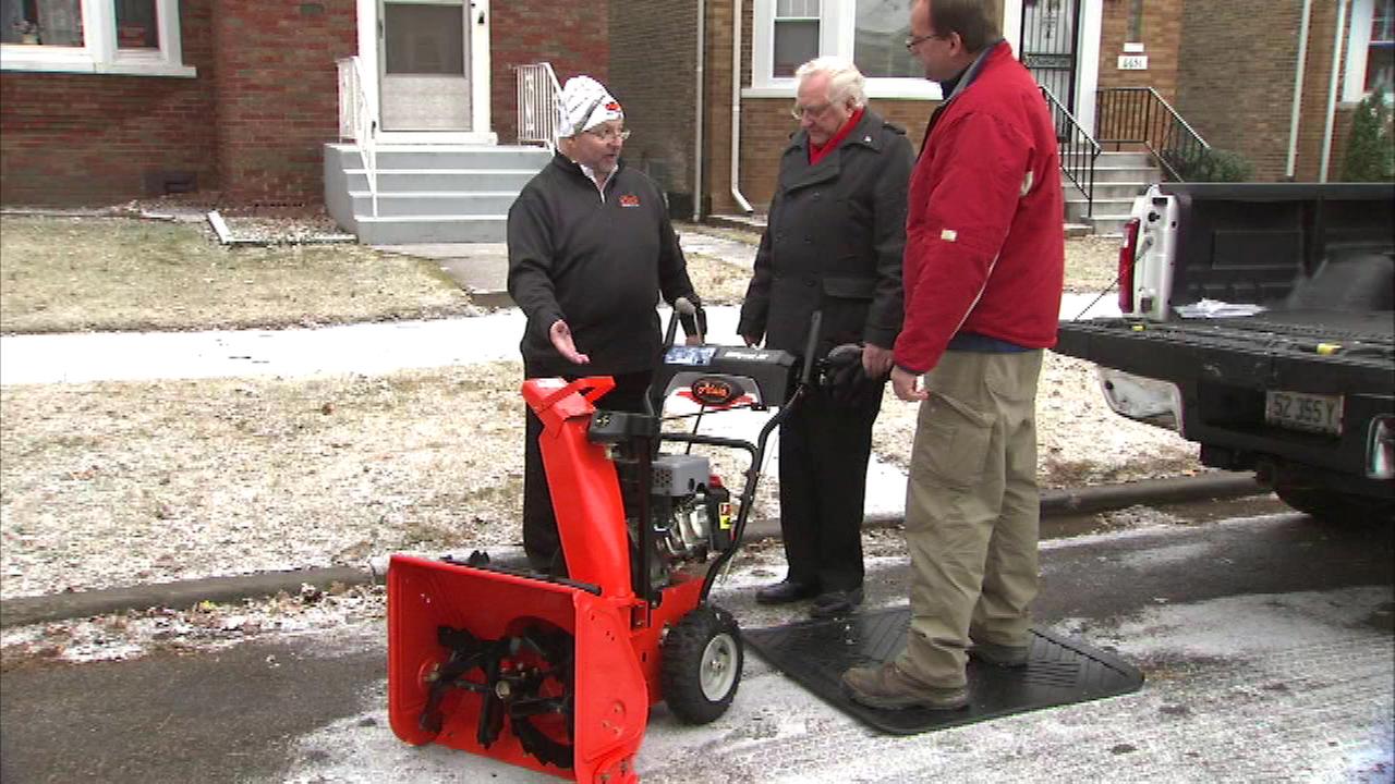 New snowblower allows neighbor to continue community snow clearing