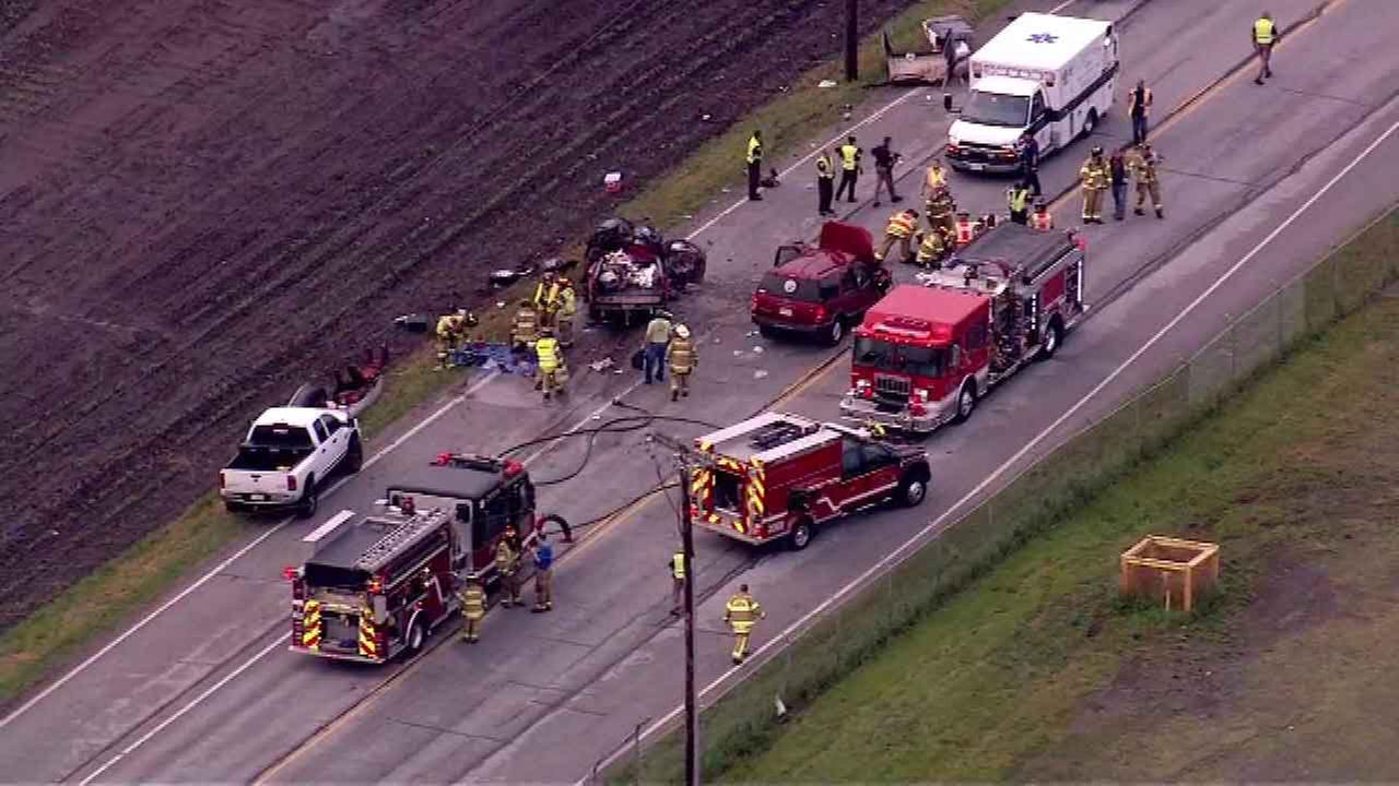 Major crash on US 421 near Alida in LaPorte Co., Ind