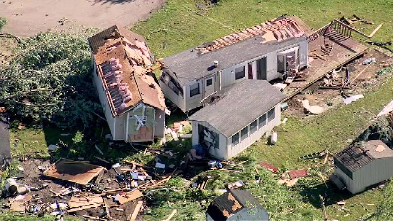 Woodhaven Lakes residents allowed into tornadodamaged campground in