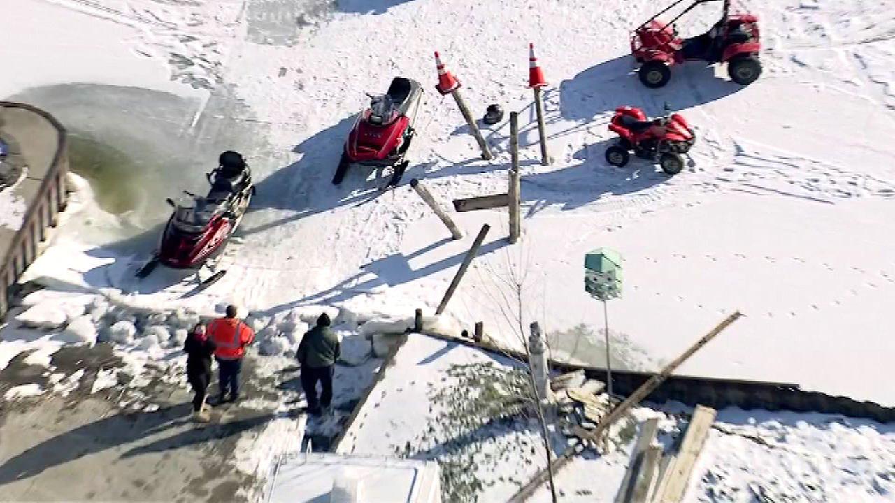 3 injured in snowmobiling crash in Antioch