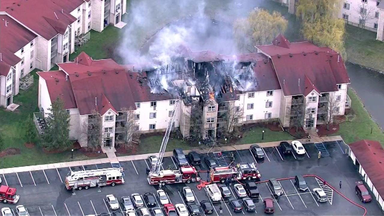 Several Departments Respond To Merrillville Complex Fire