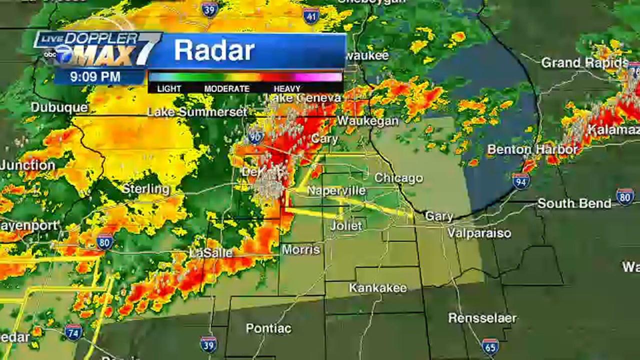 Chicago Weather: Storms bring heavy rain, lightning throughout Chicago ...