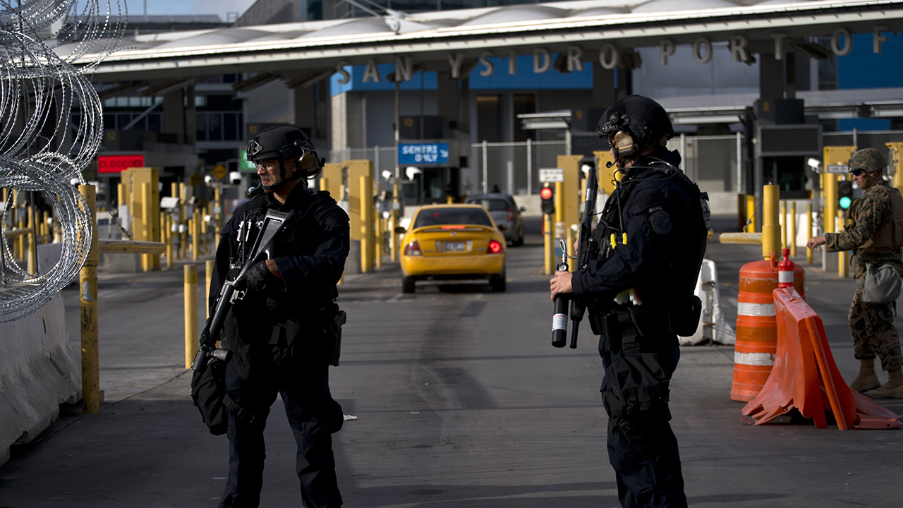 Pedestrian crossings suspended at San Ysidro port of entry as migrants