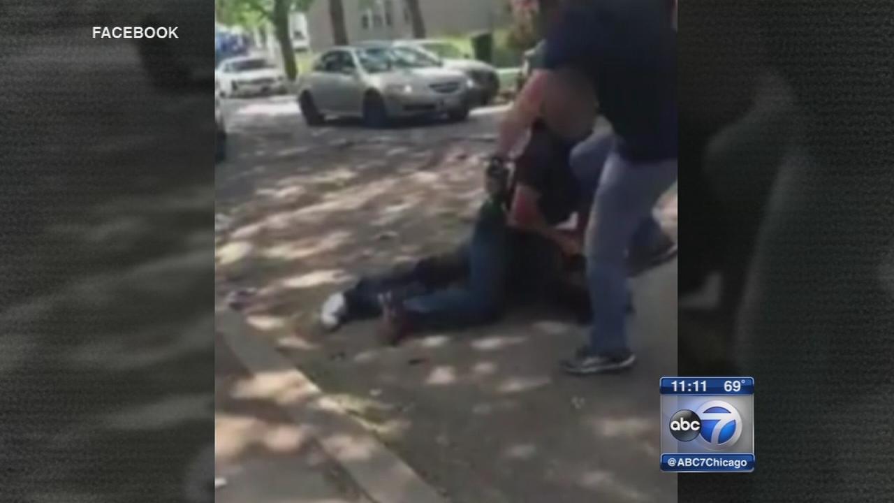 Family outraged after video shows police officer apparently kick man in