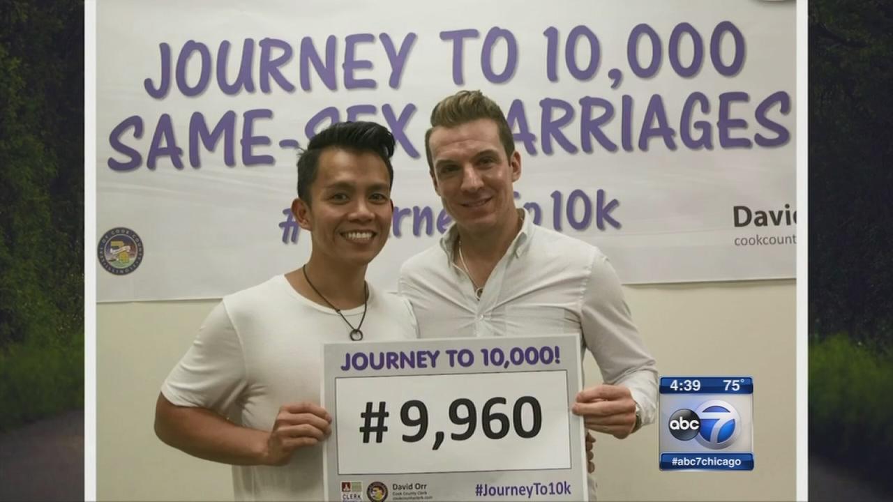 Cook County To Soon Issue 10 000th Marriage License To Same Sex Couple
