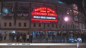 Cubs win!' The gleeful scene from Harry Caray's restaurant