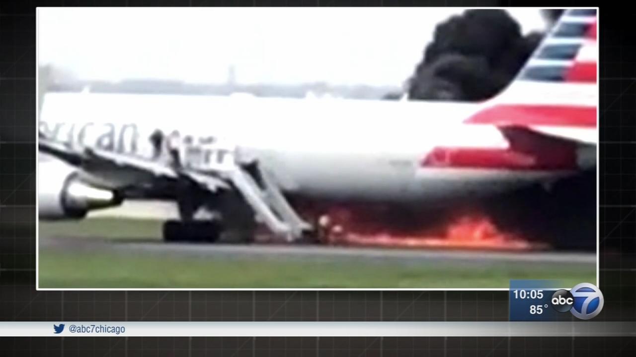 Dramatic tower video of 2016 O'Hare plane fire released | abc7chicago.com