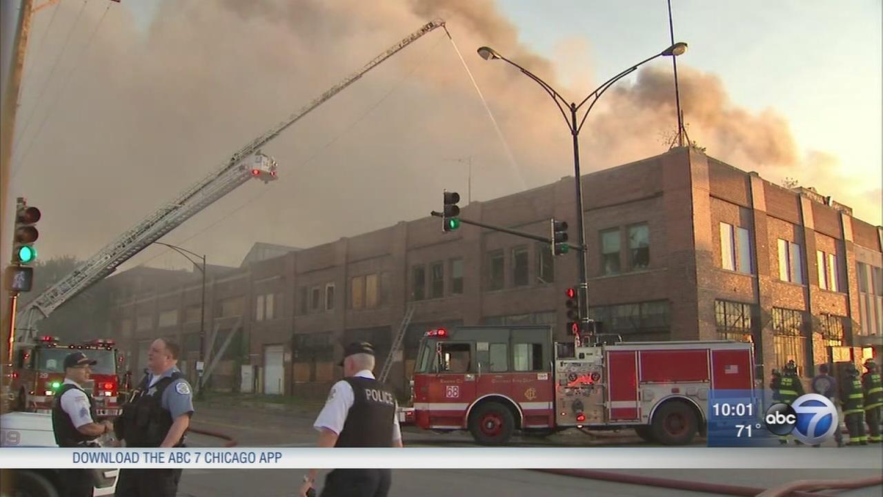 Old Zenith Factory Catches Fire In Belmont Cragin 