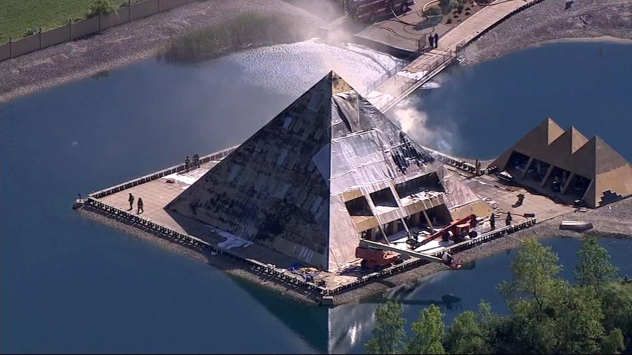 Owners of Gold Pyramid House in Wadsworth hope to rebuild after fire