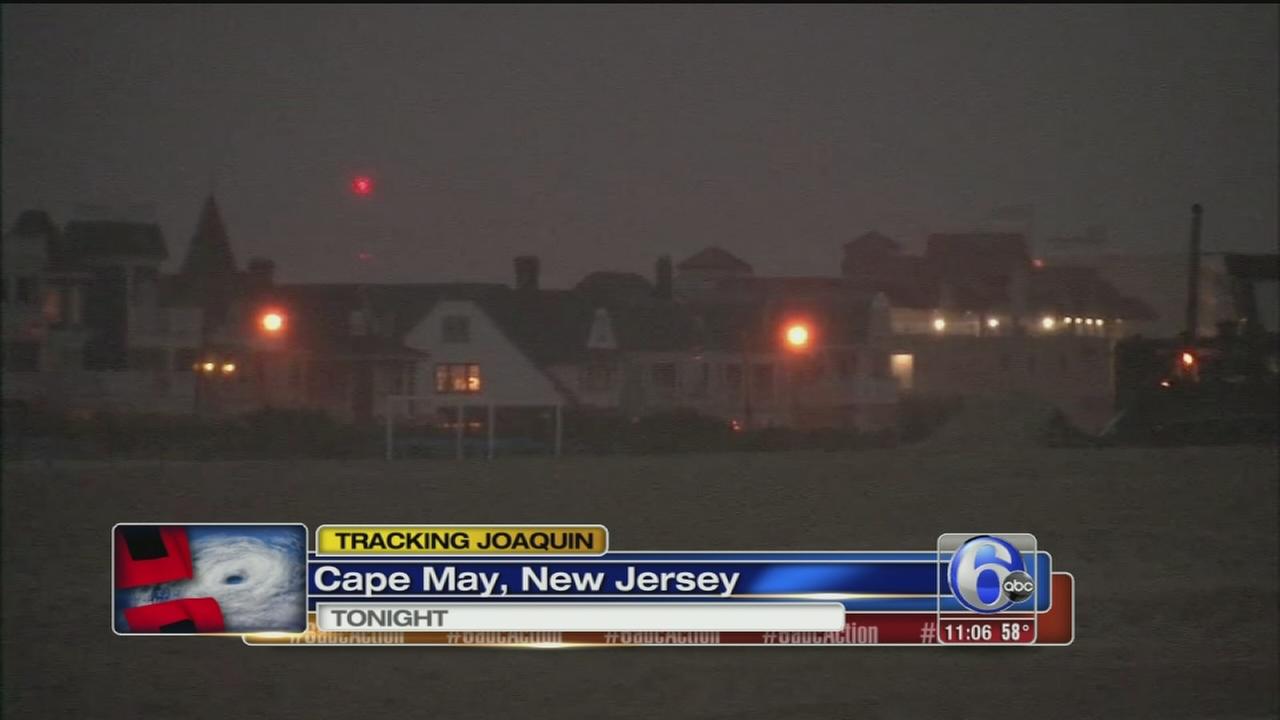 jersey shore officials taking precautions for hurricane joaquin