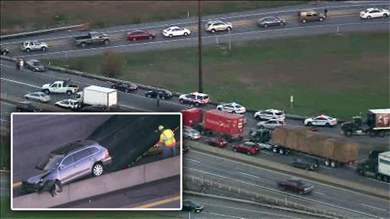 Westbound lanes reopen after crash on Pa. Turnpike in Downingtown