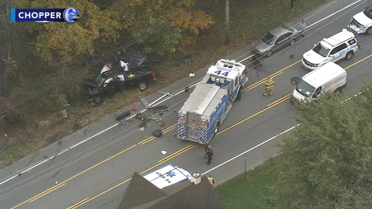 1 dead, 2 injured in Valley Township, Chester County crash