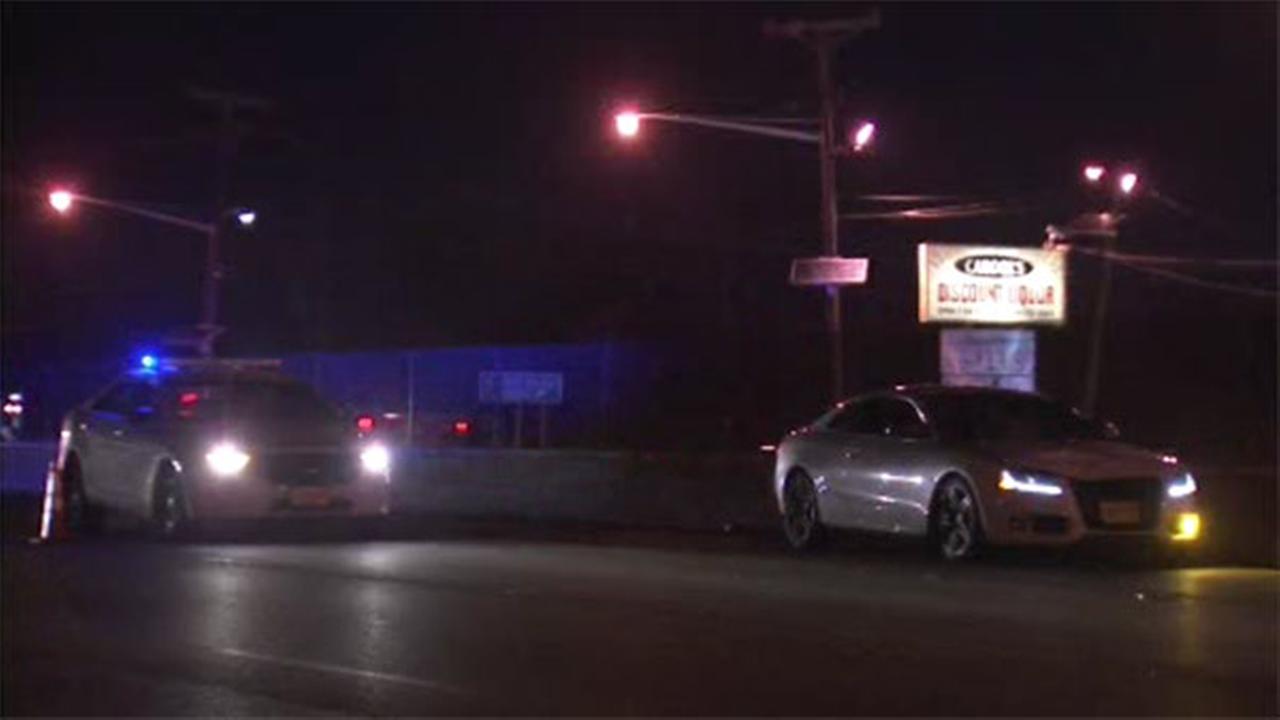 Pedestrian struck by vehicle in Camden County