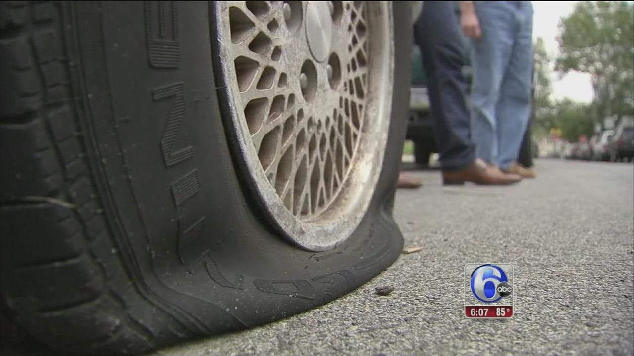 Tires Slashed | 6abc.com