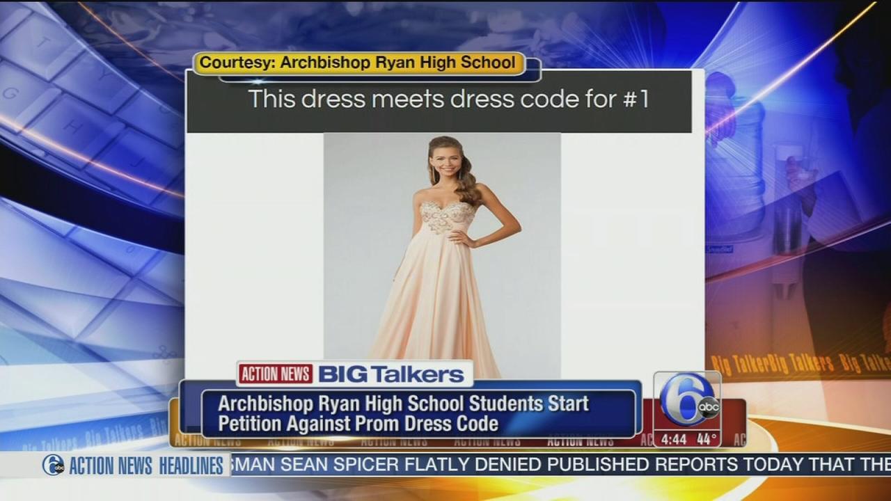 Archbishop Ryan students start petition over prom  dress  