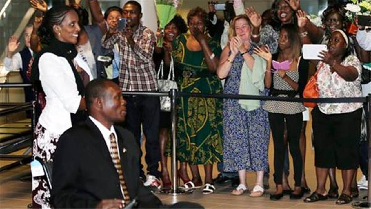 Sudan woman who faced death over faith lands in Philly