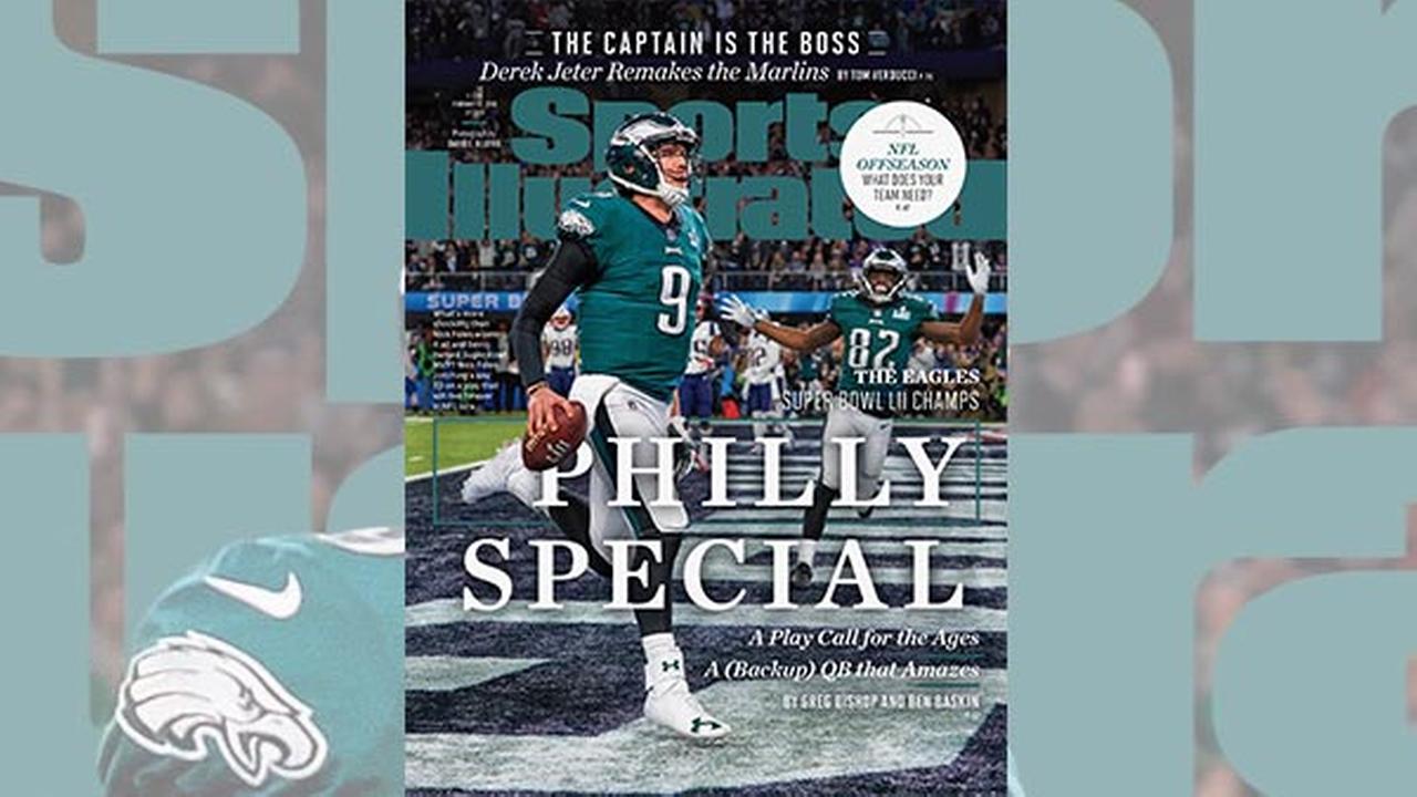 Philly Special Philadelphia Eagles Quarterback Super Bowl Mvp Nick Foles Graces Sports 1381