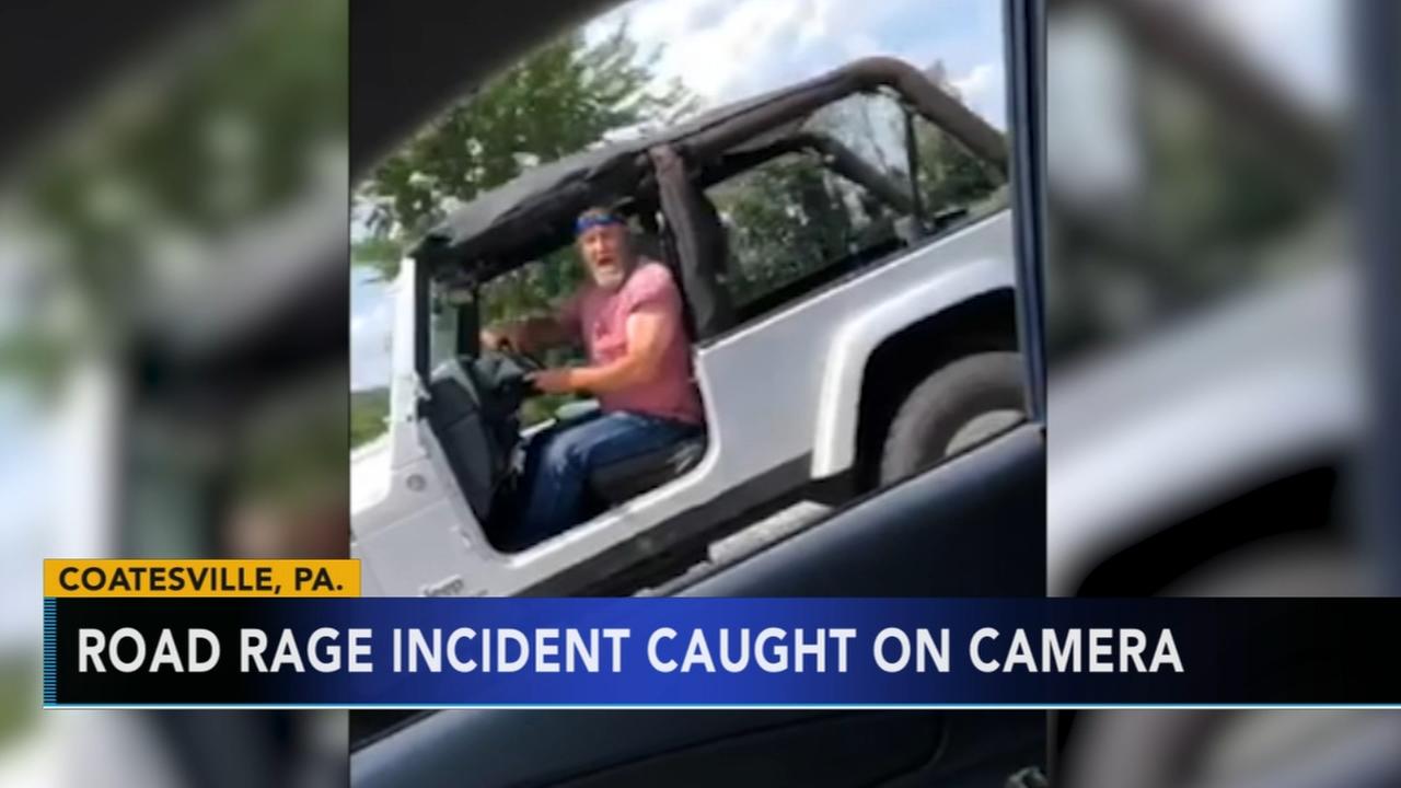 Road rage incident caught on camera in Coatesville