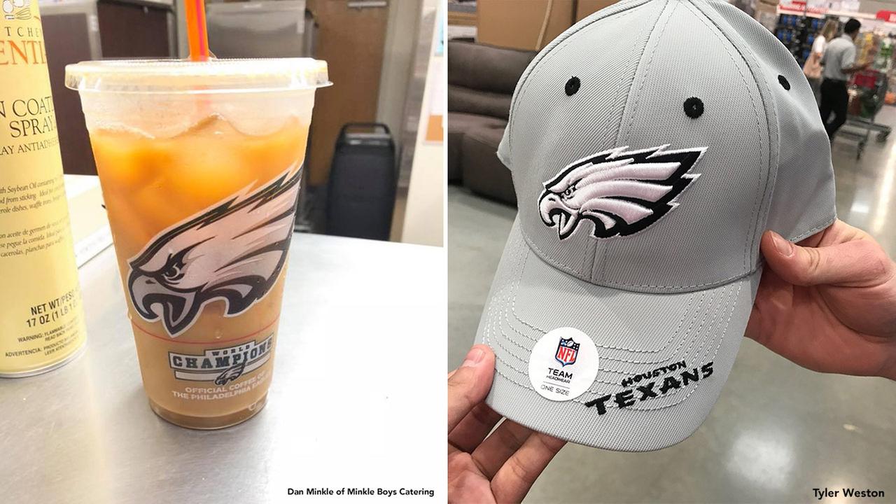 Penalty flag! Patriots cup sold at Philly Dunkin' Donuts