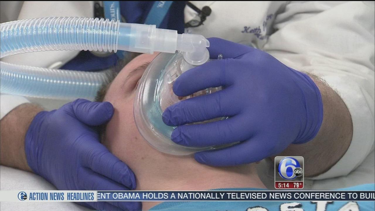 Laughing gas used to ease pain, anxiety for kids' medical procedures