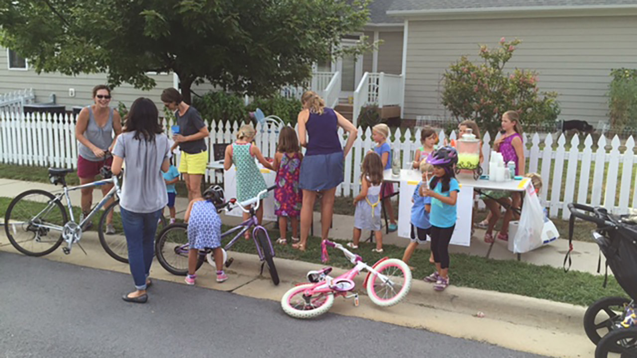 ABC11 Together: Local kids set up lemonade stand for pediatric art