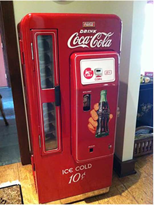 vintage coke vending machines