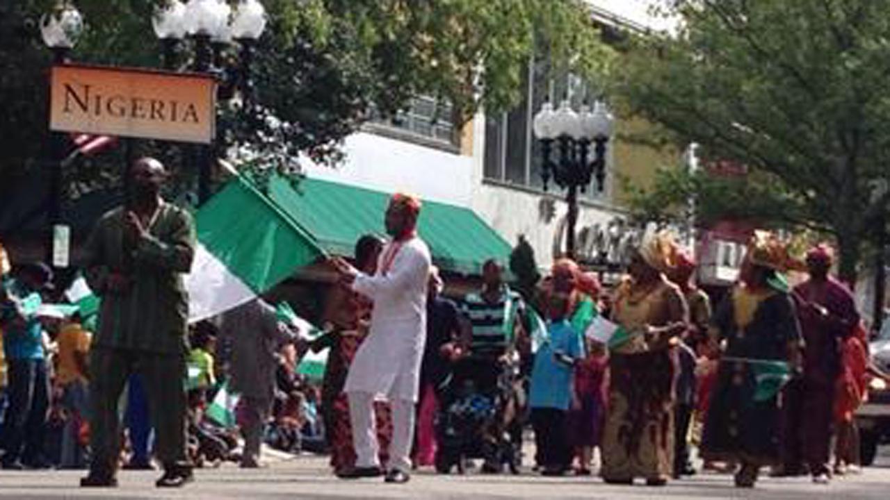 Downtown Fayetteville alive with International Folk Festival