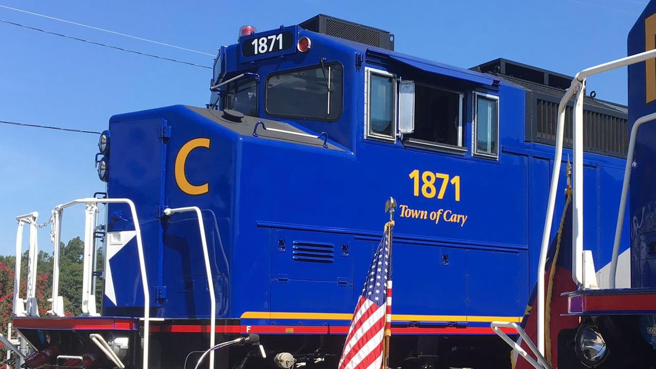 Train named for Town of Cary abc11 com