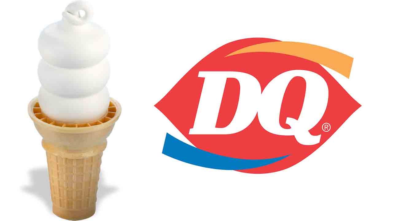 Dairy Queen giving away free vanilla ice cream cones to celebrate